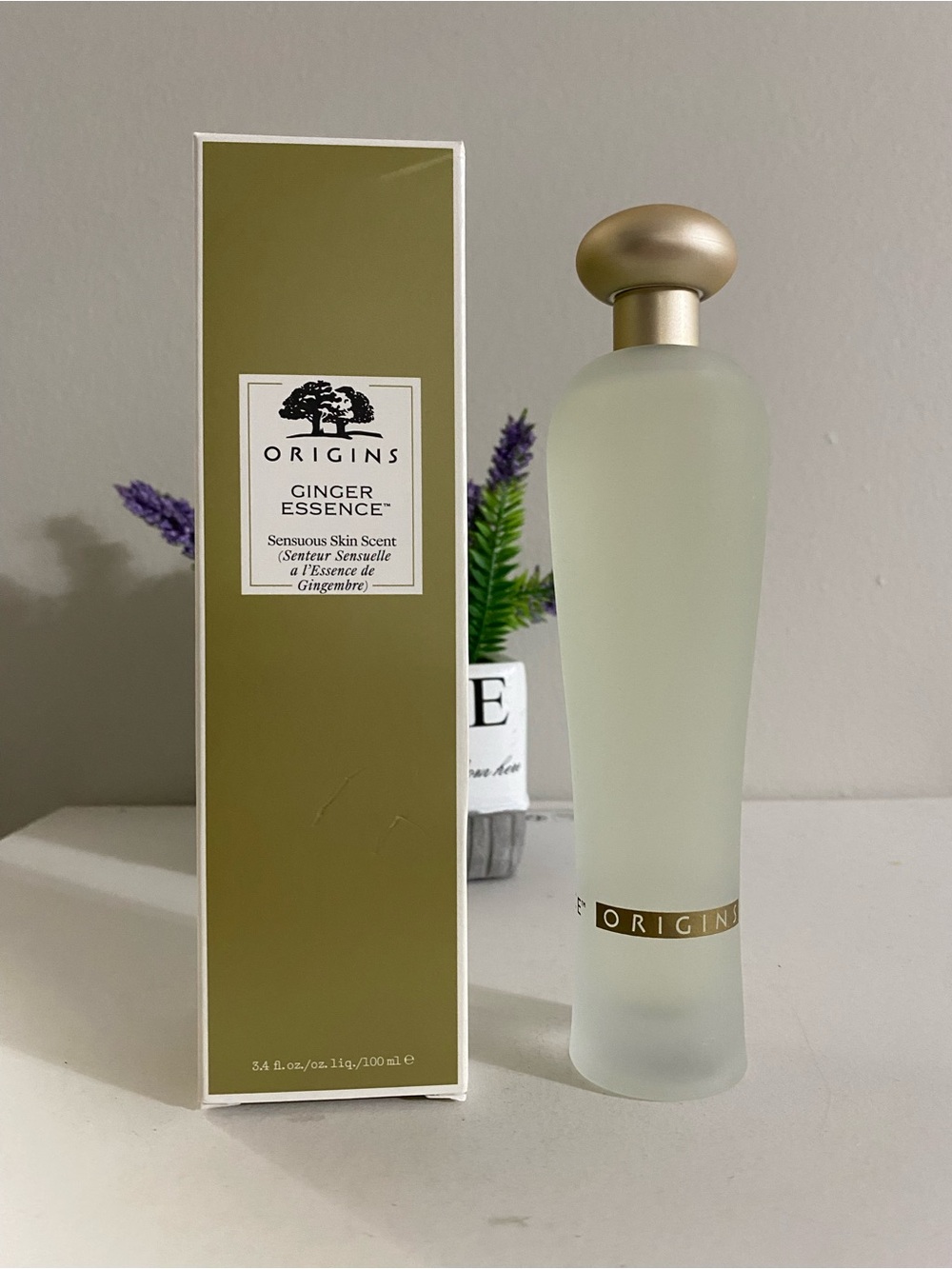 Origins Ginger Essence Sensuous Skin Scent, Full Size, 3.4 OZ / 100 ML, New
